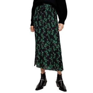 Top shop high slit skirt